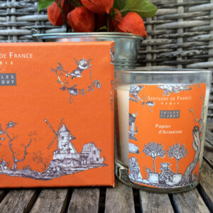 bougie parfumée ambre