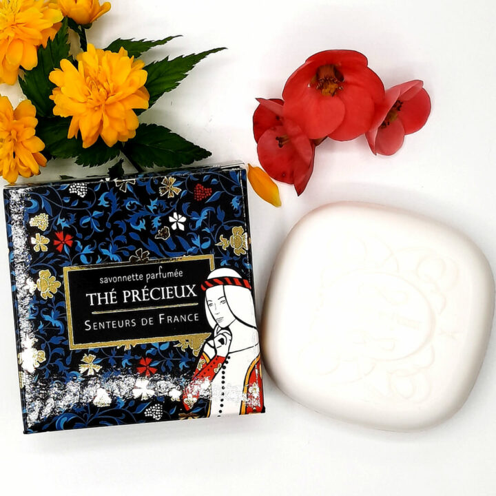 savonnette parfumée au thé précieux "damoiselle"