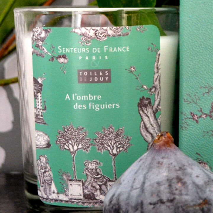 bougie parfumée figue