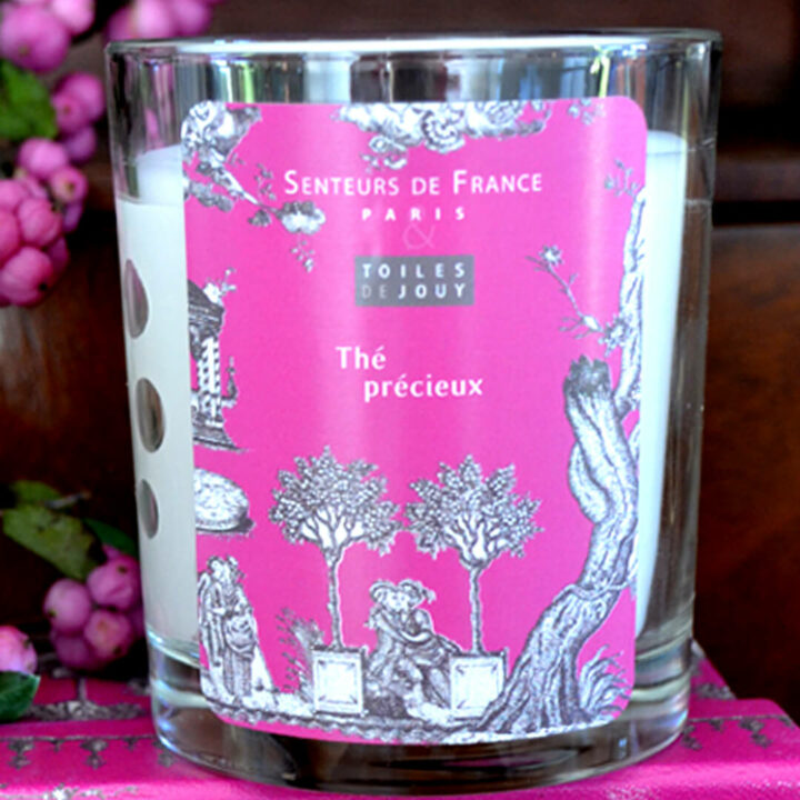 bougie parfumée thé précieux