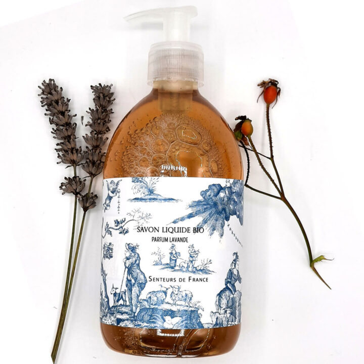 savon liquide bio toile de jouy