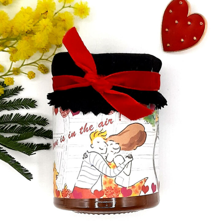 confiture poire craquante Saint Valentin