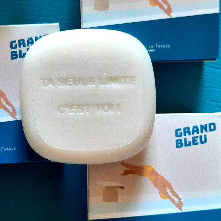 savonnette parfum iodé "Le Grand Bleu"