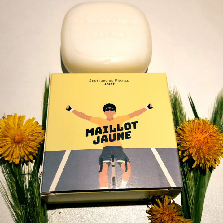 savonnette parfumée maillot jaune