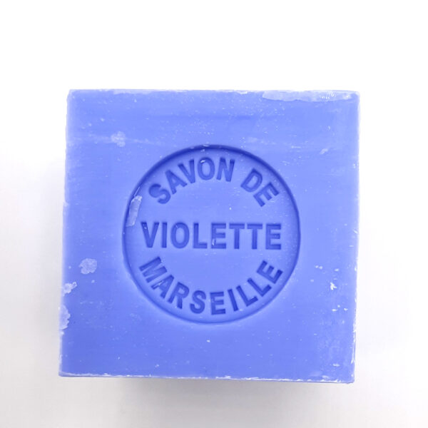 savonnette de Marseille parfumée violette