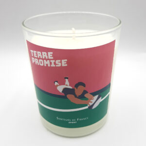 Bougie parfumée herbe fraiche "Terre promise"