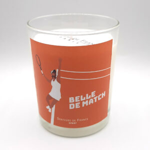 Bougie parfumée ambre tennis